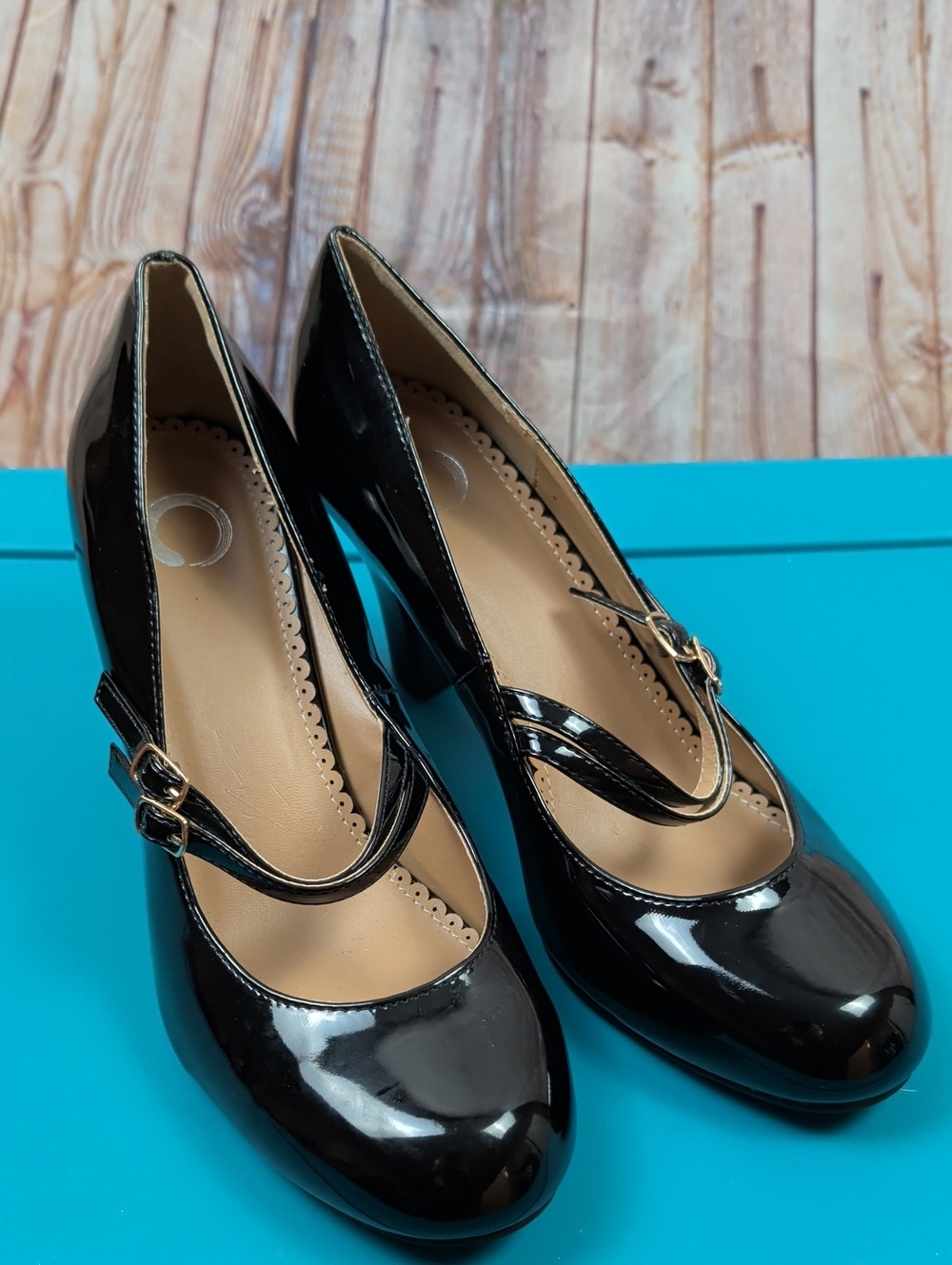 Journee Collection Womens Windy Mary Jane Pumps Size 10